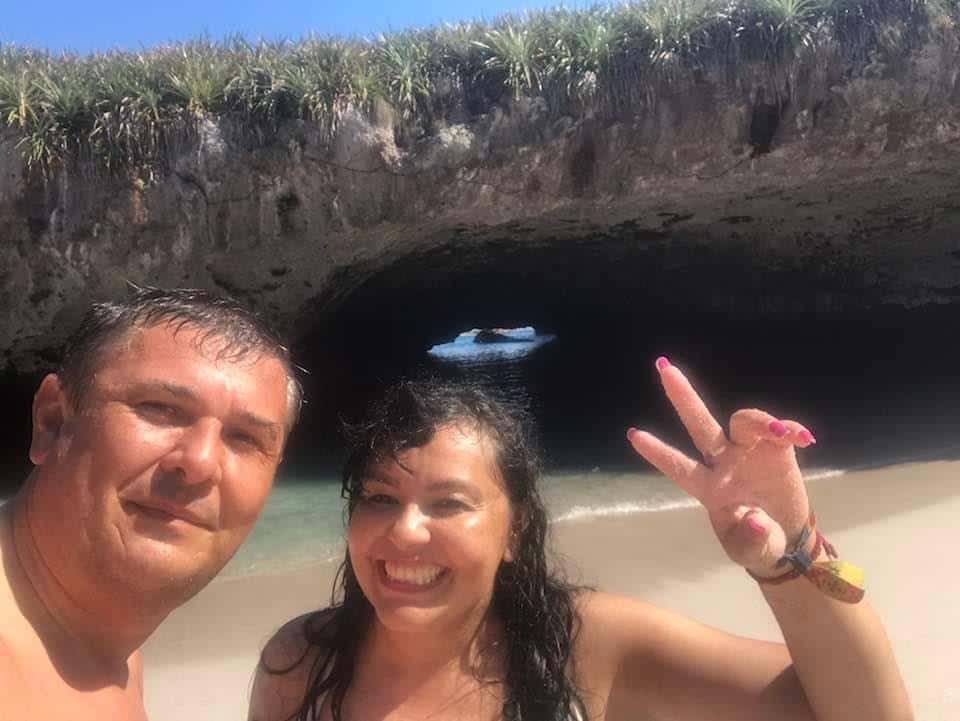 Formaciones rocosas de las Islas Marietas